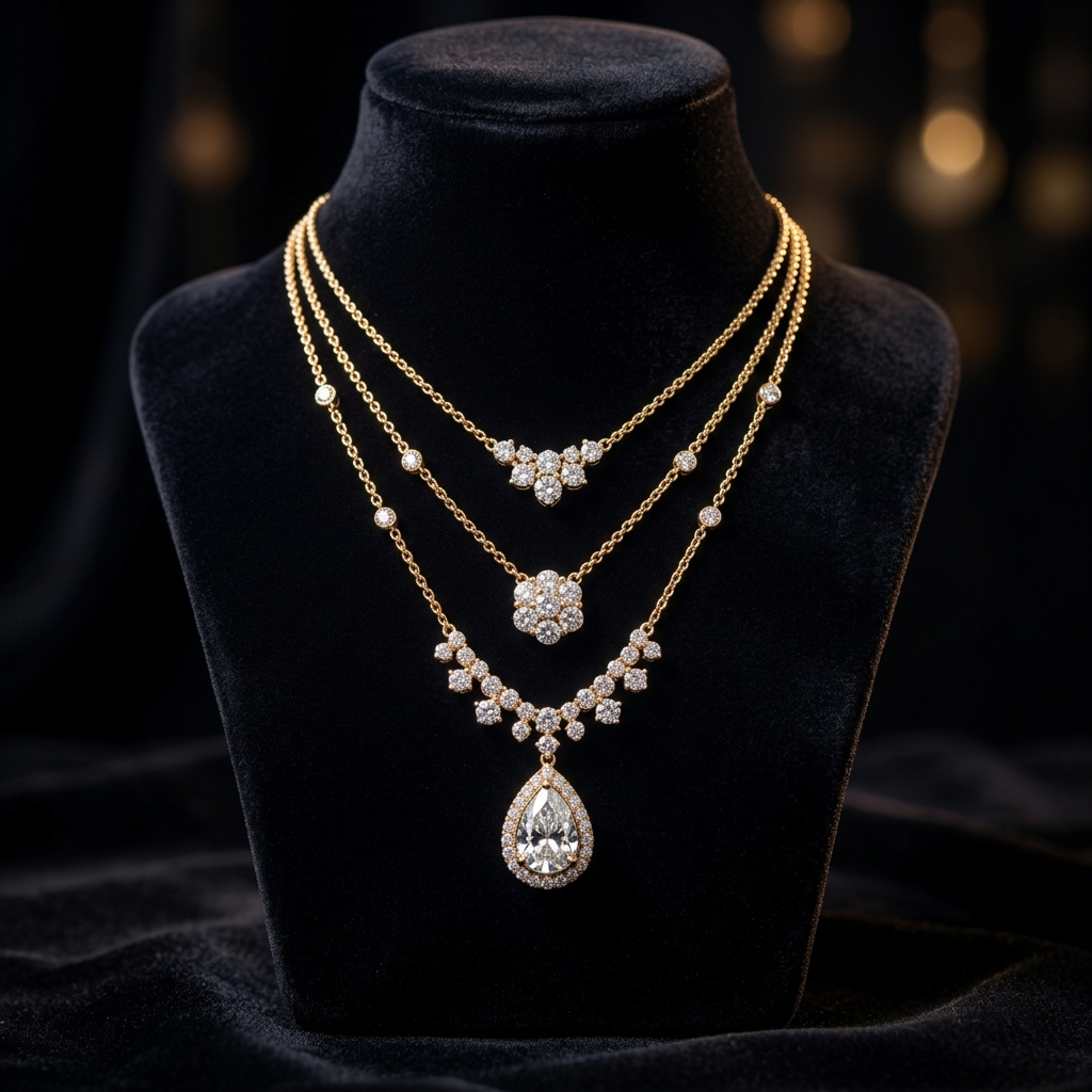 Layered Pendant Set